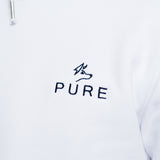 The Paddock Hoodie - White - PURE CLOTHING