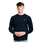The Icon Sweatshirt - French Navy - PURE CLOTHING