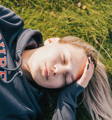 The Varsity Hoodie - India Ink - PURE CLOTHING