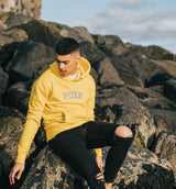 The Varsity Hoodie - Sunset Yellow - PURE CLOTHING