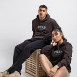 The Varsity Hoodie - Cocoa Brown