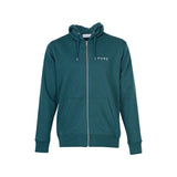 The Chester Zip Hoodie - Pine Green