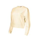 The Cropped Sweatshirt - Butter Yellow