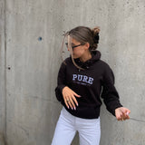 The Varsity Hoodie - Cocoa Brown