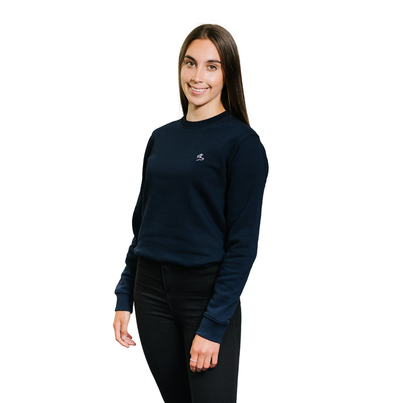 The Icon Sweatshirt - French Navy - PURE CLOTHING