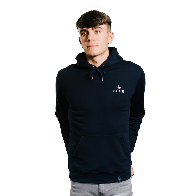 The Paddock Hoodie - French Navy - PURE CLOTHING