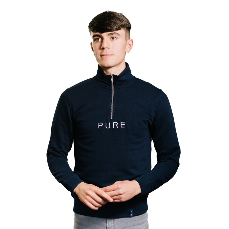 The Luxe Quarter Zip - PURE CLOTHING