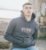 The Varsity Hoodie - India Ink - PURE CLOTHING