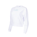 The Cropped Sweatshirt - White