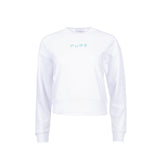 The Cropped Sweatshirt - White